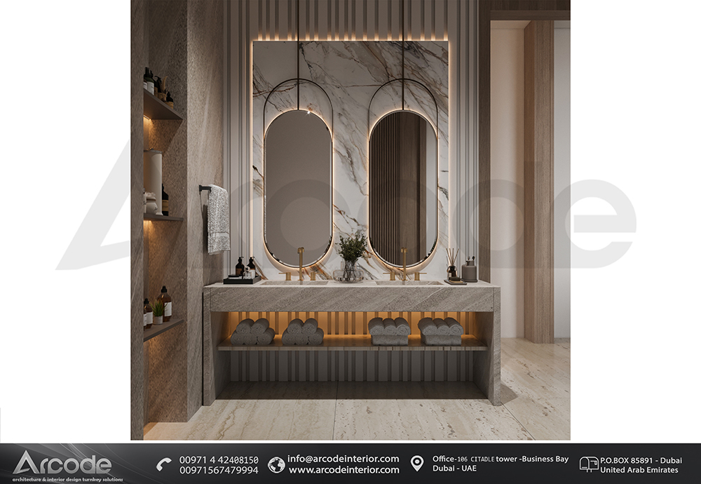 Modern Style Washroom