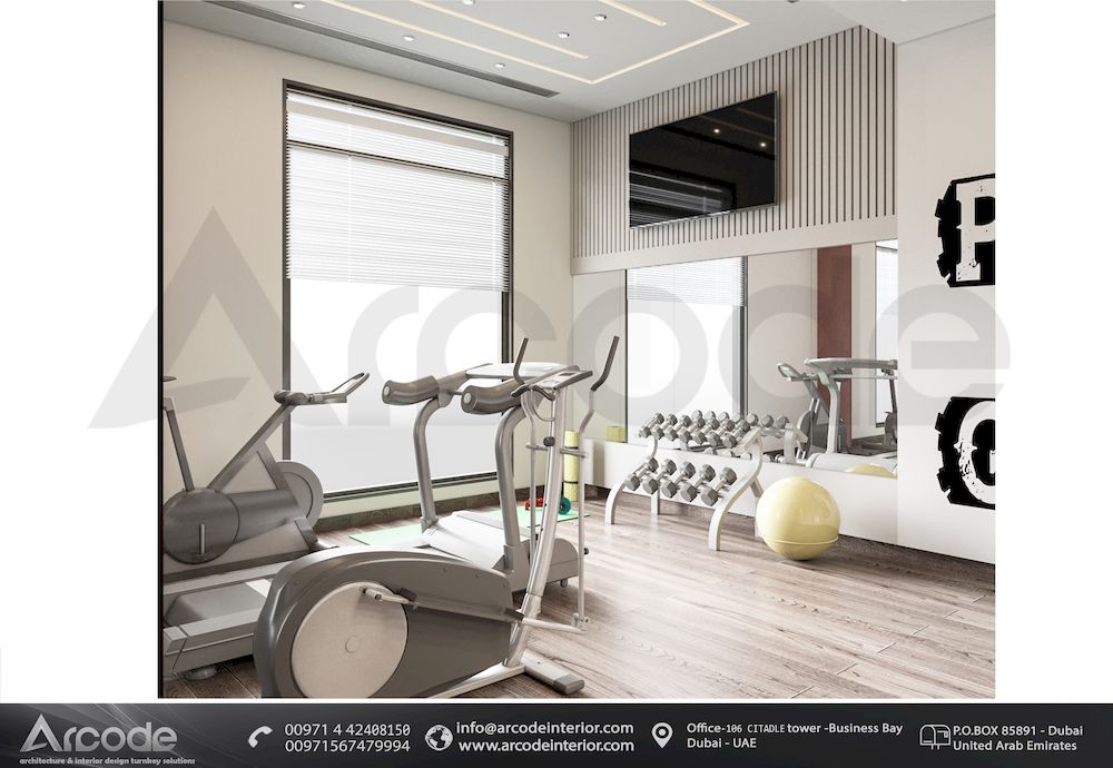 GYM AREA DESIGN