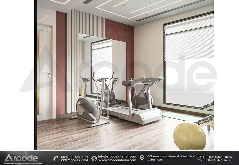 GYM AREA DESIGN