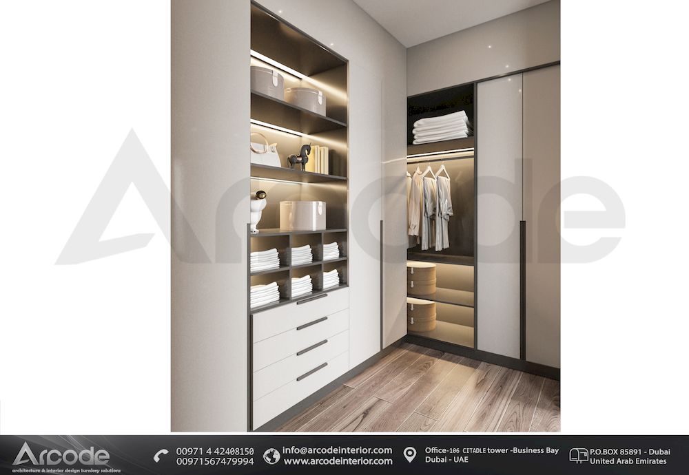 MODERN DRESSING AREA DESIGN