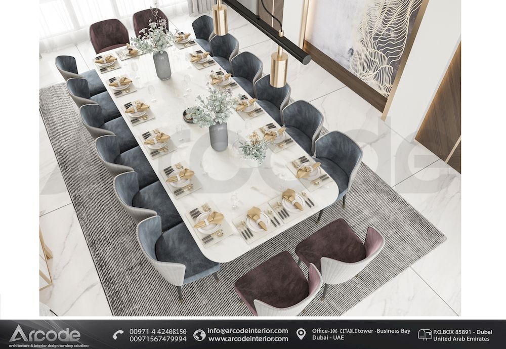 MODERN DINING AREA DESIGN