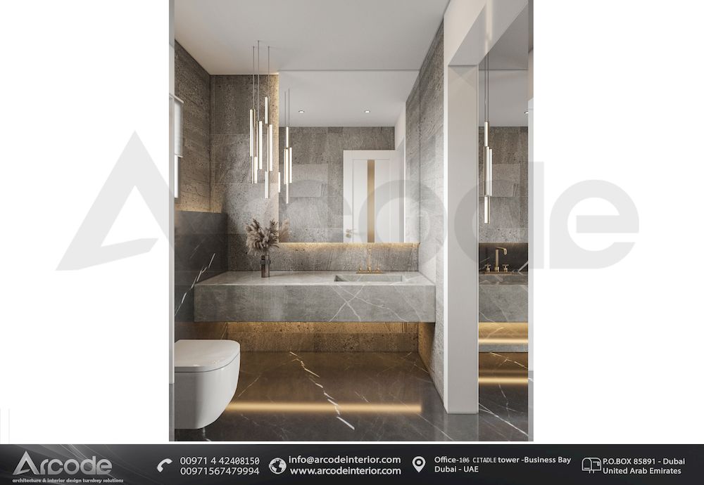 MODERN MAJLIS WASH AREA DESIGN