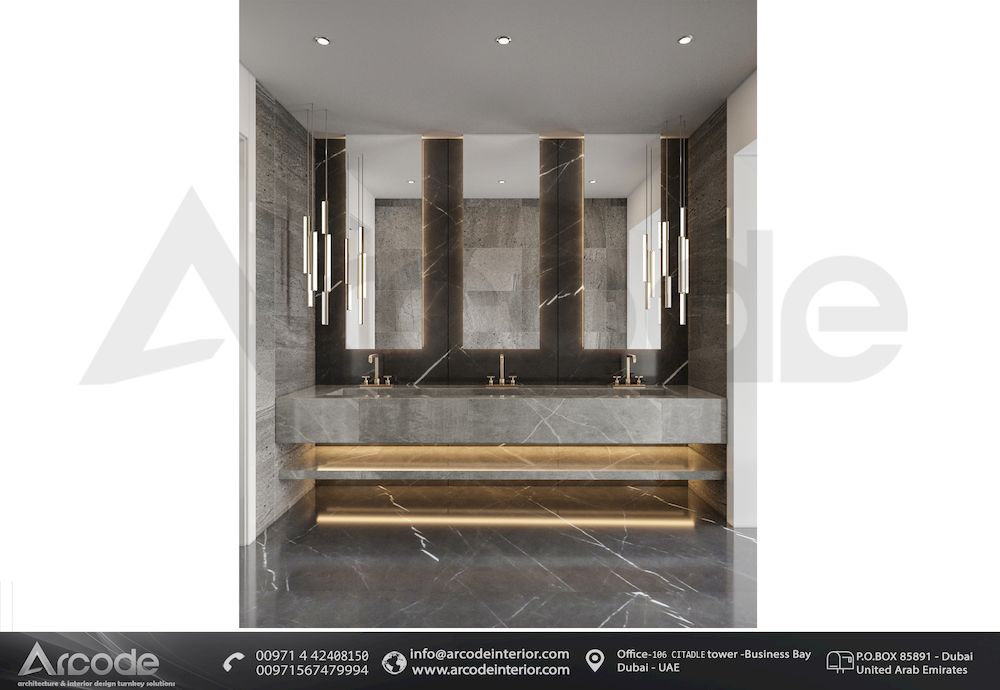 MODERN MAJLIS WASH AREA DESIGN