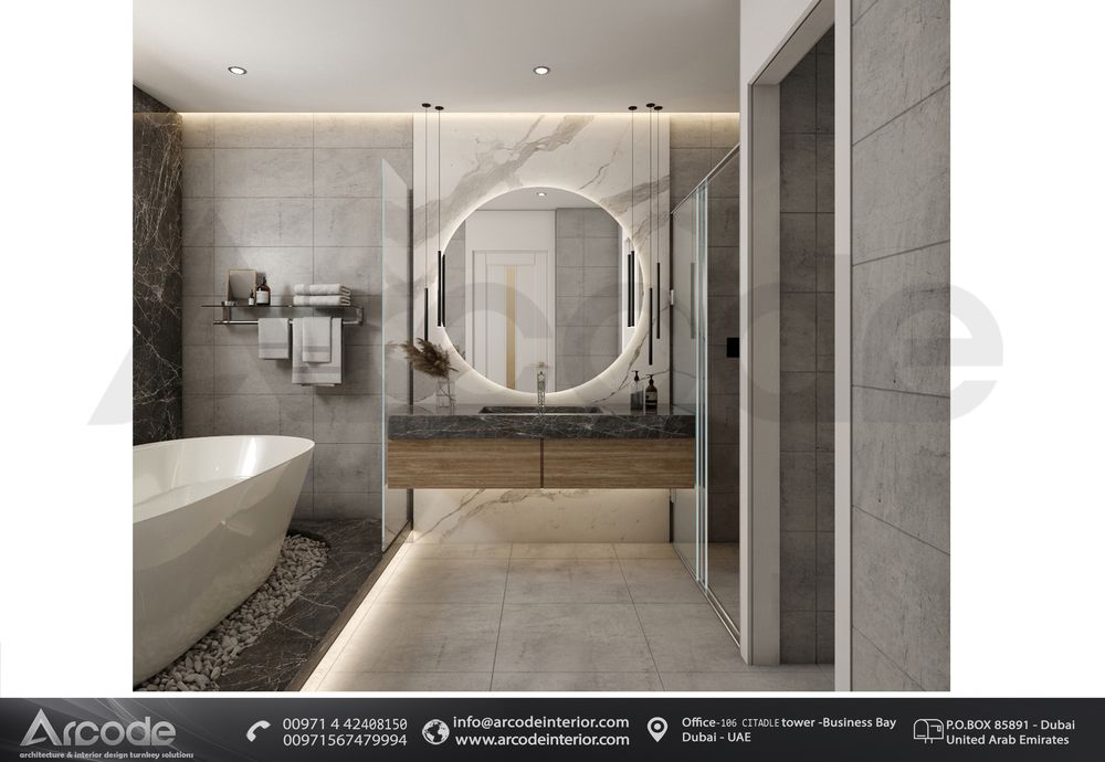 MASTER MODERN BATHROOM