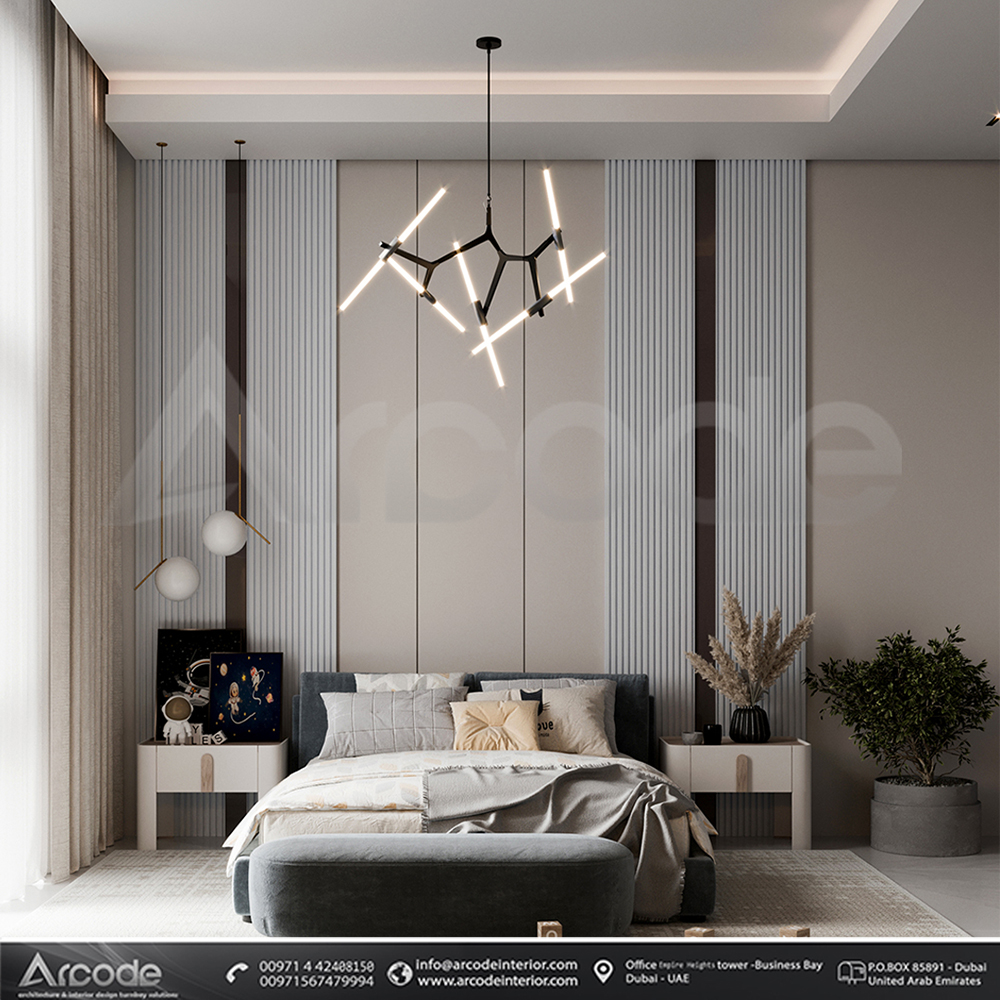 Modern Villa Bedroom 8