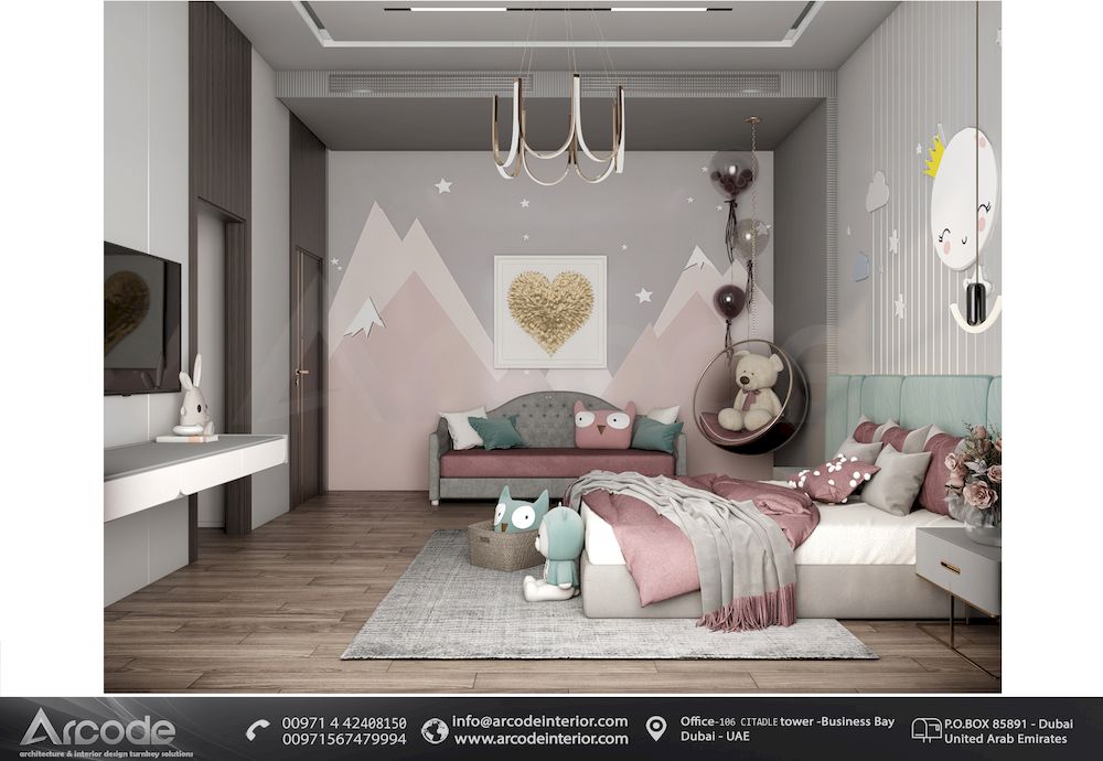 GIRLS BEDROOM DESIGN