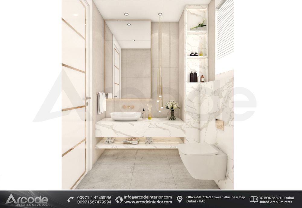 LADIES MAJLIS BATHROOM DESIGN