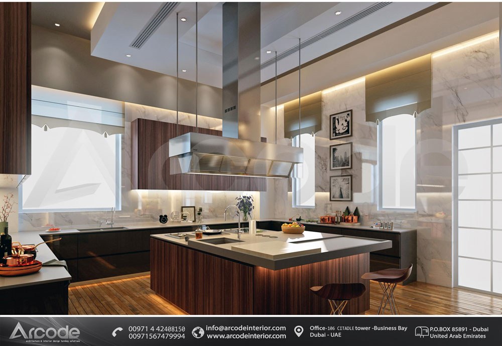 Modern Kitchen with island