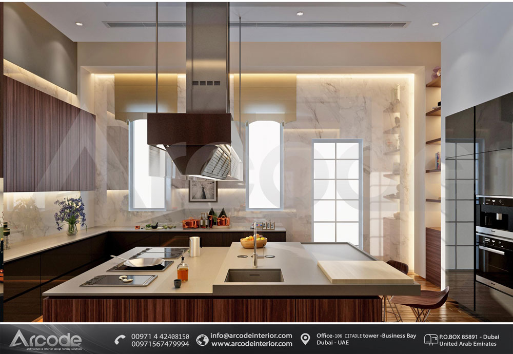 Modern Kitchen with island