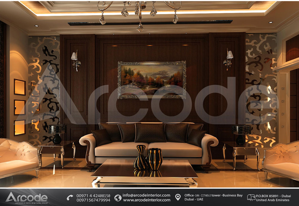 Wooden Design Living Room 