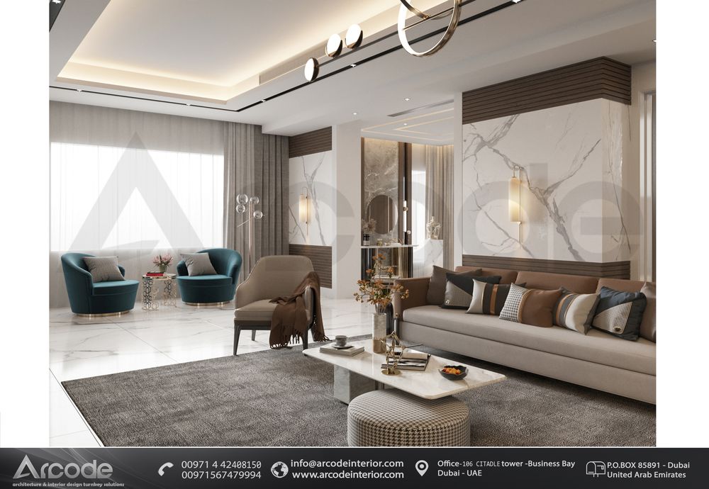 Arcode Interior > Gallery > Living Room > MODERN LIVING AREA