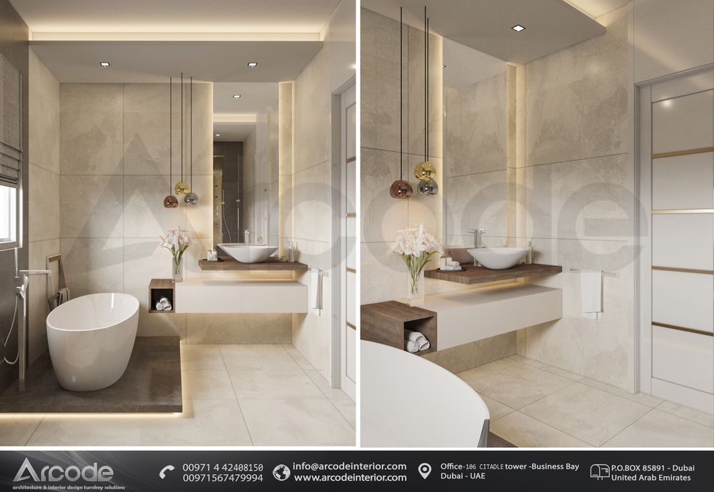 Arcode Interior > Gallery > Bathroom & Kitchen > Modern Bathroom
