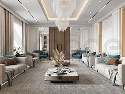 Villa in Al Ain with New Classic Design