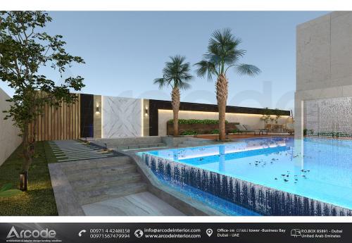 Stunning In-Ground Pool with infinti swiming pool 