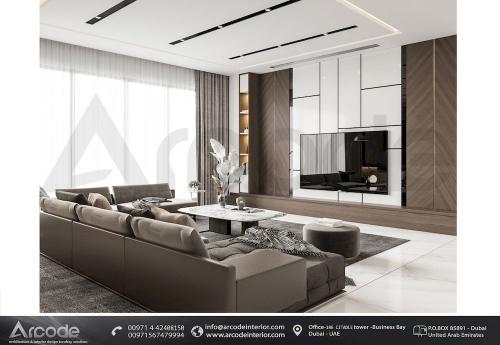 MODERN NIGHT LIVING AREA DESIGN