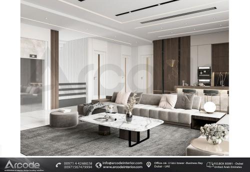 MODERN NIGHT LIVING AREA DESIGN