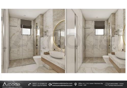 MODERN MASTER BATHROOM