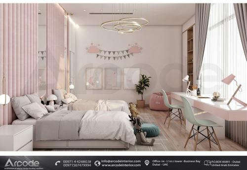 MODERN GIRLS BEDROOM