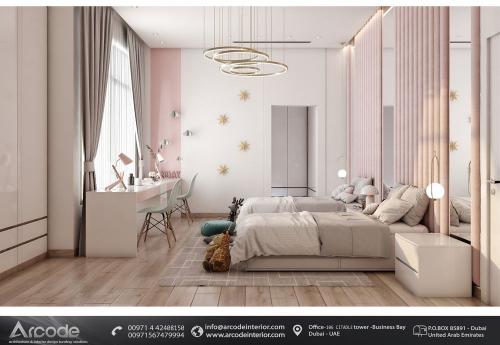 MODERN GIRLS BEDROOM