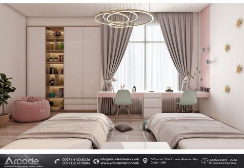 MODERN GIRLS BEDROOM