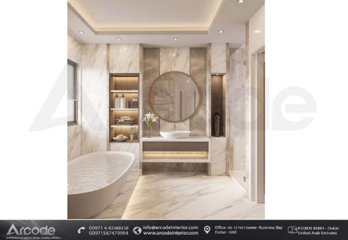 MODERN MASTER BATHROOM