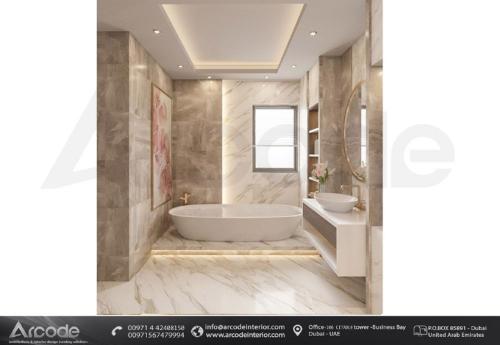 MODERN MASTER BATHROOM