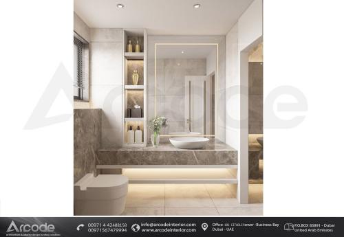 MODERN MASTER BATHROOM