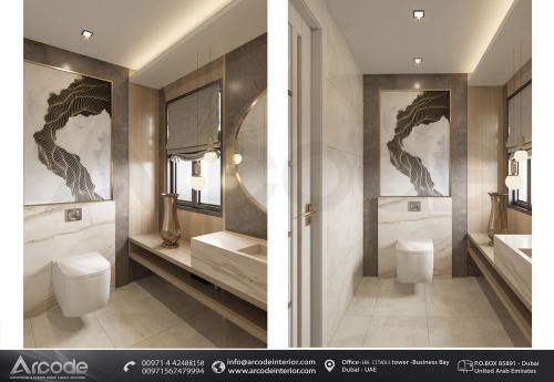 MODERN BATHROOM AREA