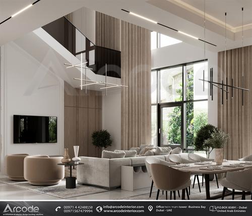 Modern Villa Dining Room 2