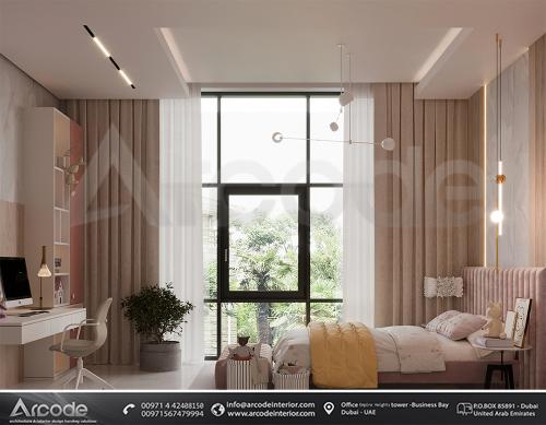 Modern Villa Bedroom 2