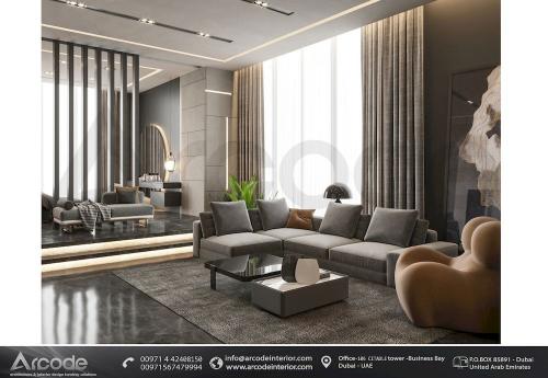 MODERN LIVING AREA DESIGN