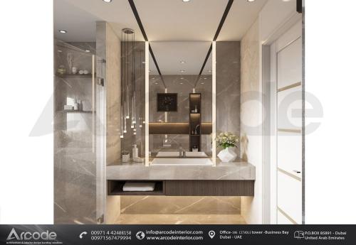 MODERN BATHROOM AREA