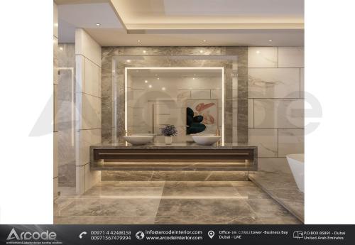 MODERN BATHROOM AREA