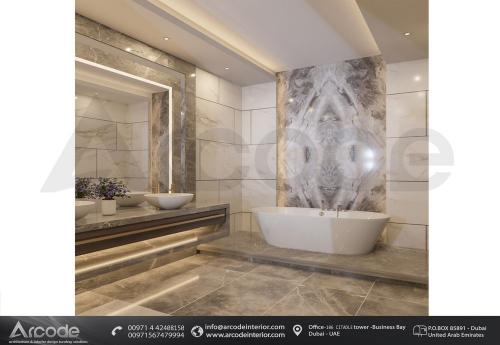 MODERN BATHROOM AREA