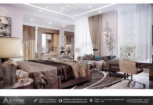 Luxurious Master Bedroom 